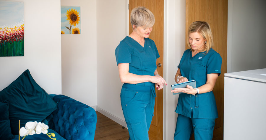 Interior of Dr K’s Clinic based near Chester