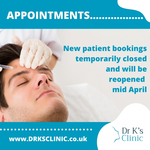 New patient bookings suspended- Now reopened in Oct 2022!